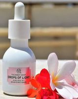 THE BODY SHOP Drops Of Light Pure Healthy Serum 30 ml. เซรั่มเนื้อบางเบาที่พร้อมให้การบำรุงอย่างล้ำลึก เซรั่มเนื้อบางเบา ชุ่มชื้น ซึมซาบเร็ว