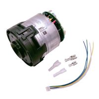 NIDEC 13F704Q820 DC18V-24V 350W High Speed DC Brushless Fan Vacuum Cleaner Motor With PWM Speed Control Board