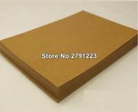 20pcs/lot A4 Wholesale! High quality A4 Thick Brown Kraft Paper Paperboard Cardboard Card Blank