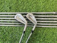 ⊕◙ PizzaBurger 8PCS Clubs JPX921 Forged Irons Iron Set 4-9PG R/S/SR Steel/Graphite Shaft With Cover