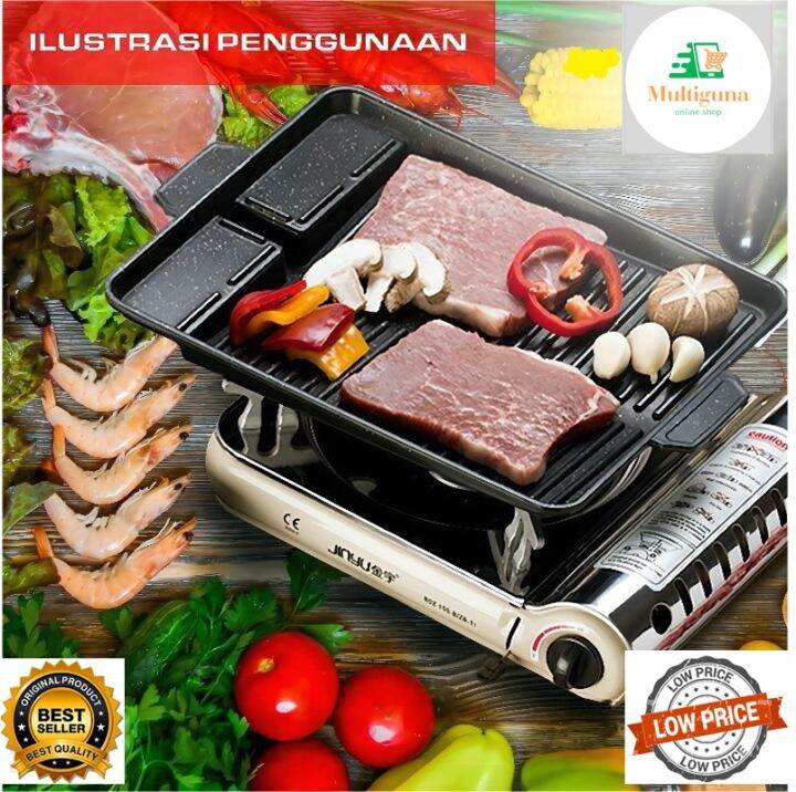 Grill Pan Yakiniku Panggangan Daging Korean BBQ Grill Pan Lazada