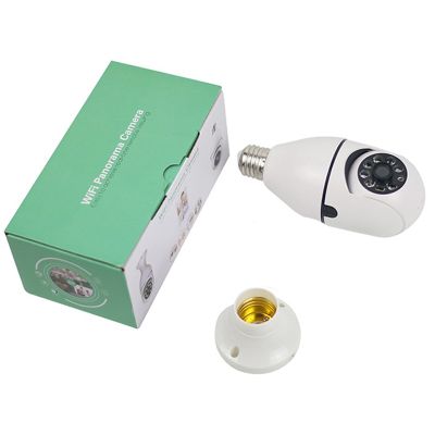 5G Wifi Bulb Night Vision Camera Surveillance Full Color Automatic Human Tracking Video Security Monitor Cam