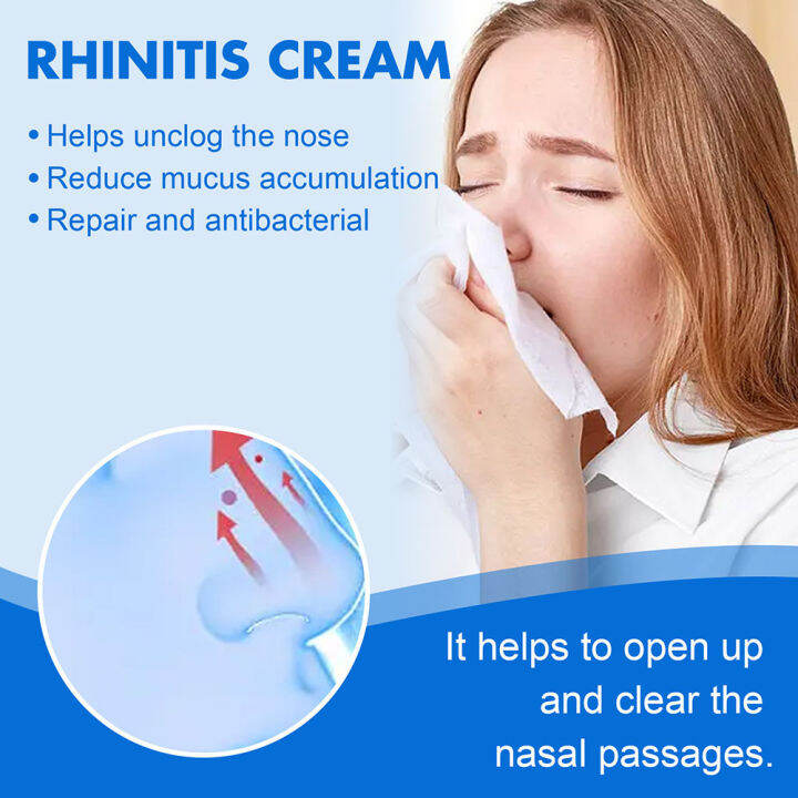 Bellylady 20g Rhinitis Cream Chronic Sinusitis Cream Nose Cool Herbal