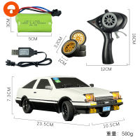 Ae86 1:18 2.4G Mobil Remote Control รุ่น3ช่องชาร์จด้านหลังไดรฟ์ Drift Mobil Remote Control รถของเล่นเด็ก