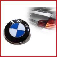 ป้าย Logo BMW ฟ้าขาวขอบอลูมิเนียมขนาด 73 mmสัญลักษณ์โลโก้ฝากระโปรงท้ายหรือกระโปรงหน้าหลัง เทียบแท้ศูนย์ **จัดส่งเร้ว บริการประทับใจ**