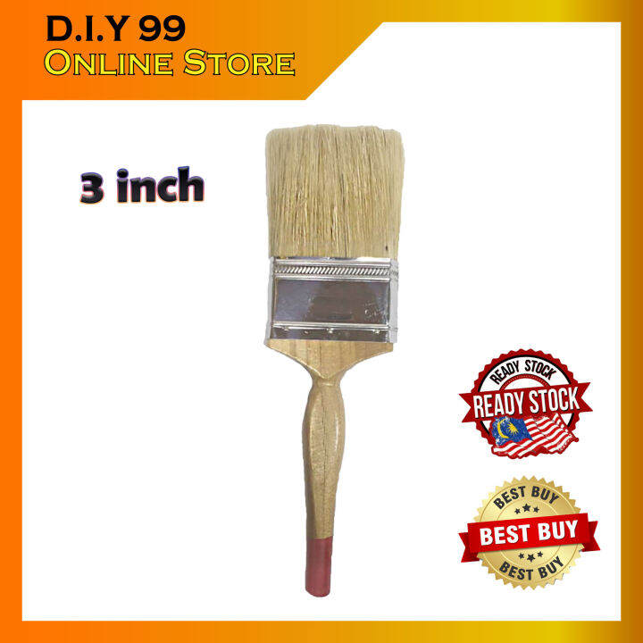 High Quality Paint Brush Wall Paint Brush Berus Cat Nylon Minyak Air