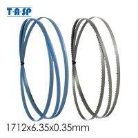 TASP 2pcs 1712mm Band Saw Blades 67-3/8 x 6.35 x 0.35 mm 6 TPI for Metabo BAS250 Nutool Skip Draper Clark Woodworking Bandsaw