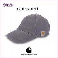 Carhartt หมวกเครื่องหมายคำถามข้างแบบเรียบง่ายสำหรับฤดูร้อน,หมวกเบสบอลสำหรับกลางแจ้งลำลองคนรักหมวกบังแดดสไตล์ยูนิโคล่