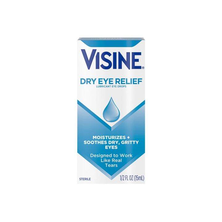 Visine Eye Drops Dry Relief 15ml | Lazada PH