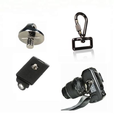 ❡✱ Foleto Quick Strap Hook Plate Screw Connecting Adapter 1/4 For SLR DSLR Camera Shoulder Sling Strap Belt for canon nikon camera