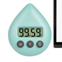 ✗❖ Classroom Timer Countdown Timer Waterproof Portable Timing Tool With Suction Cup And LCD Display For School Learning Kitchen