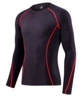 Rashguard Shirt UV Red ชุดว่ายน้ำชายเสื้อแขนยาวเสื้อชิ้นเดียว ไซต์เหล่านี้เป็นขนาดไซต์เอเชียโปรดตรวจสอบขนาดที่เหมาะสมสำหรับคุณก่อนสั่งซื้อ!