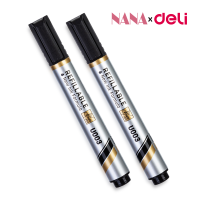 Deli  ปากกาไวท์บอร์ด ปากกาลบได้ ปากกาวาดรูป หัวแหลม ขนาด 2-5 มม ปากกามาร์กเกอร์ ปากกาไวท์บอร์ดหลากสี Whiteboard ​Marker  Nana Stationary