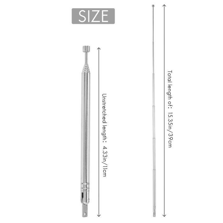 replacement-39cm-6-sections-telescopic-antenna-aerial-for-radio-tv