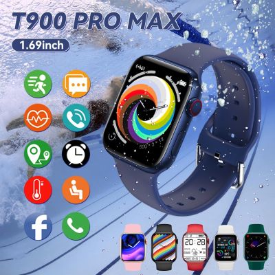 Dfjhnedf Original IWO 14 T900 Pro Max Smart Watch Series 7บลูทูธ44มม. Smartwatch Watchs สำหรับ Apple Android