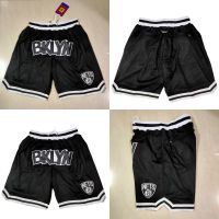 NEW Just Don Team 2022 Black Pocket Pants Sweatpants Basketball Shorts Y727