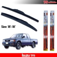 ที่ปัดน้ำฝน ใบปัดน้ำฝน ซิลิโคน ตรงรุ่น Isuzu TFR 1995-2001 ไซส์ 18-18 ยี่ห้อ Diamond กล่องแดง