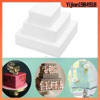 YIJIAN1984918 4/6/8/ inch อุปกรณ์ครัว Sugarcraft โฟม เค้กดัมมี่ รูปแบบการฝึก แม่พิมพ์อบ แม่พิมพ์เค้กโฟม