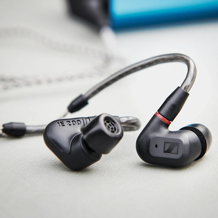 sennheiser-ie-200ทรานสดิวเซอร์หูฟังออดิโอไพล์ทรูสปองส์สำหรับเสียงกลางเบสที่หนักแน่น