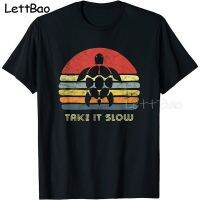 Funny Sea Turtle Hippie I Like Beach Tortoise Hip Hop Black Streetwear Men T Shirt Summer Short Sleeve Cotton Loose Tops Tees 【Size S-4XL-5XL-6XL】