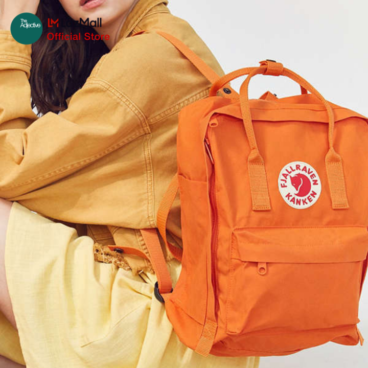 Fjallraven/Kanken Classic โทนสีส้ม /กระเป๋าสะพายหลัง เป้ Kanken เป้คอง