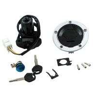 Ignition Switch Fuel Gas Cap Seat Lock Set Fit For 2013-2018 Kawasaki Ninja ZX6R/636