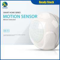 Tachiuwa Mini Motion Sensor เครื่องตรวจจับสัญญาณกันขโมยที่ละเอียดอ่อนสำหรับ Tuya Door Driveway