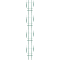 4นับปีนเขาสนับสนุนกรงผักยืนสวน Trellis ลานดอกไม้พลาสติก