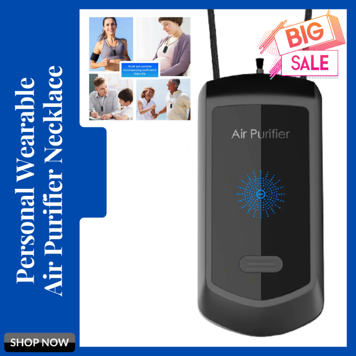 Portable air purifier on sale necklace effective