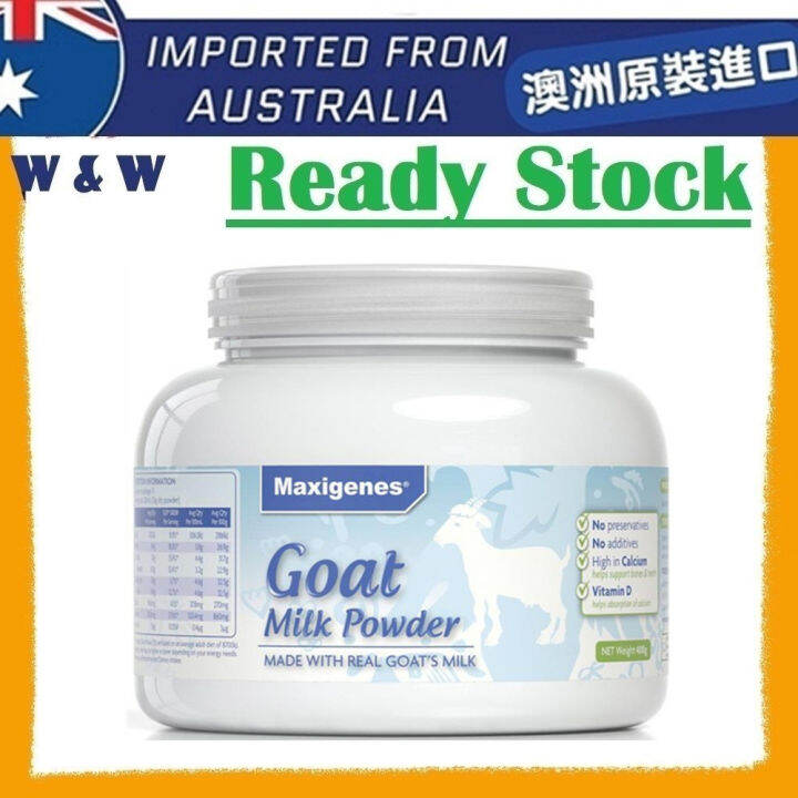 [AUS Import EXP 09/2024] Maxigenes Goat Milk Powder ( 400g ) Lazada
