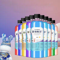 1L บรรจุขวดของเหลวหมีสีอะคริลิมันวาวสูงสีสดใสกันน้ำแฮนด์เมด DIY รุนแรงหมีของเหลวจิตรกรรมเม็ดสี