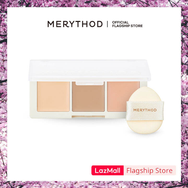 [MERYTHOD] Reel Cover Concealer Palette Type 3 Shades in One Cream Type ...