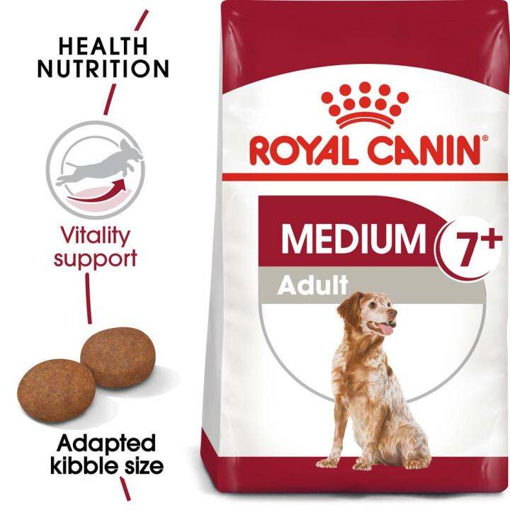 royal-canin-medium-adult-7-โรยัล-คานิน-อาหารเม็ดสุนัขสูงวัย-พันธุ์กลาง-อายุ-7-ปีขึ้นไป-10kg-dry-dog-food