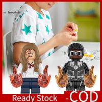 NEP 1 Pack Building Block Educational Interactive Superhero Series Captain Marvel Assembly Toy for Kids