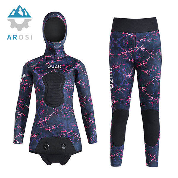 Spearguns Womens Spearfishing Wetsuit 3D Yamamoto Reef 3.5mm 2 Piece