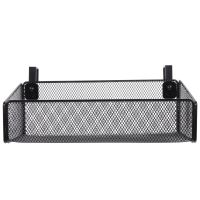 【CC】✖○✵  Metal Mesh Basket Storage Dorm Household Hanging Supplies Dormitory Bedside