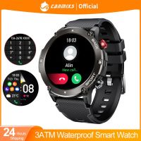 CANMIXS C21 Rugged Smart Watch Men 3ATM Waterproof Sport Fitness Tracker Bluetooth Call Smartwatch 2022 For Android IOS Outdoor Exercise Bands