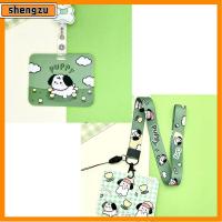 SHENGZU 2Pcs พลาสติกสำหรับตกแต่ง ห่วงโซ่กุญแจ สุนัขและสุนัข ที่ใส่ป้าย ของขวัญสำหรับเด็ก พับเก็บได้ ออฟฟิศสำหรับทำงาน