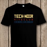 Terminator Skynet Tech Noir Niteclub T Shirt Retro 80S Sci Fi Movie 2019 Men Hip Hop Fashion Casual Tee Shirt Men Design XS-4XL-5XL-6XL