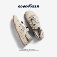 Goodyear hole shoes mens summer breathable outdoor non-slip casual sandals mens soft bottom driving sports beach shoes shoes