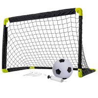 Portable Folding Youth Soccer Goal Children Sports Soccer Goal With Size 35 Soccer Ball No assembly required Game Football Gate