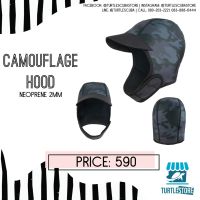 Camouflage Hood หมวก สำหรับดำน้ำ Neoprene หนา 2 mm