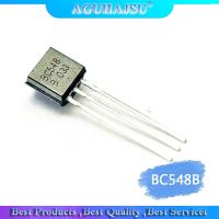 ；‘【；- 100PCS BC548B TO-92 BC548 TO92 548B New 0.1A/30V NPN Low Power Transistor