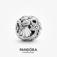 Official Store Pandora Openwork Starfish  Shells &amp; Hearts Charm