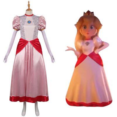 [COD] super mario bros movie princess peeky cosplay costume