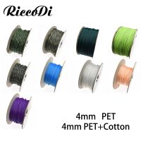 【cw】 3M/Lot 4mm Expandable Tight Braided PET Sleeving Cable Wrap Sheath Wire Audio Sleeve Computer Wiring Harness ！