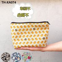 Soft cloth large capacity makeup bag bag lovely cartoon female ins dormitory students receive a water proof snoopy