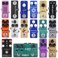 AA MOSKY Delay Pedal Guitar Parts Essories Guitar Pedal Electric Acoustic Music Instruments Loop Box Double Bass Reverb Tremolo