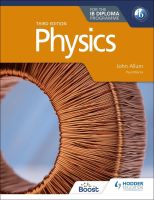 หนังสืออังกฤษใหม่ Physics for the IB Diploma Third edition [Paperback]