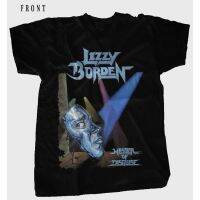 Fashion Tee Graphics Lizzy Borden Master Of Disguise เสื้อยืดโลหะหนัก Slim Fit FatherS Day